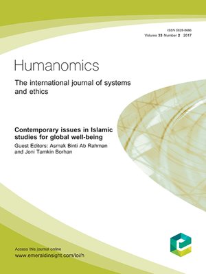cover image of Humanomics, Volume 33, Number 2